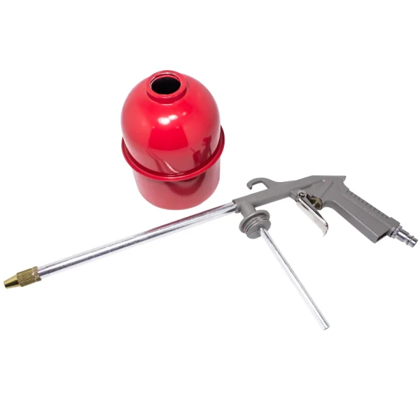Пневмопистолет для мойки двигателя с бачком