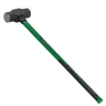 Кувалда с фиберглассовой ручкой и резиновой противоскользящей накладкой (6350г,L ручки-800мм)