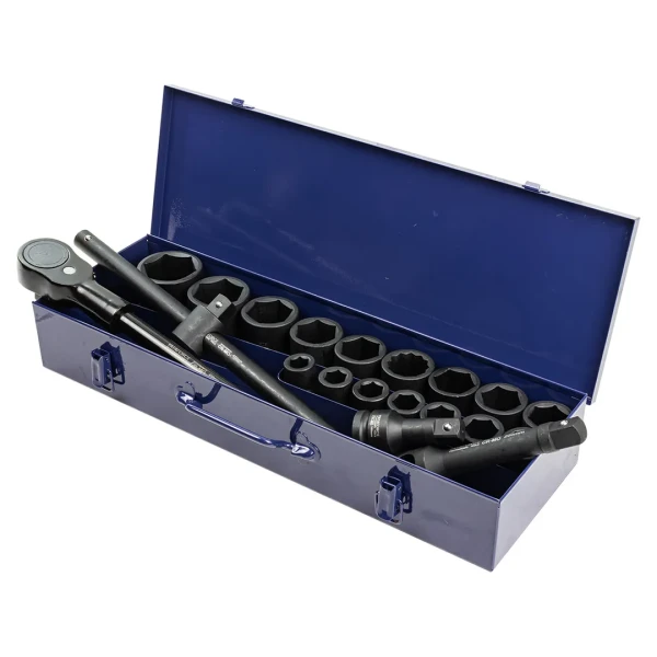 Набор инструментов ударных 21пр. 3/4''(6гр.)