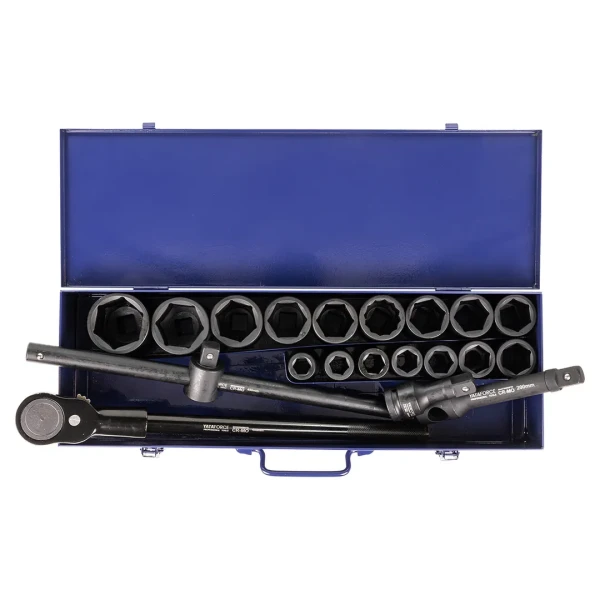 Набор инструментов ударных 21пр. 3/4''(6гр.)