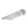 Набор ключей TORX Г-образных экстра длинных с отверстием 7пр.(Т10Н,Т15Н,Т20Н,Т25Н,Т27Н,Т30Н,Т40Н) в пластиковом держателе