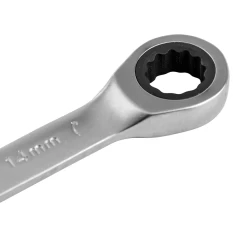 Набор ключей комбинированных трещоточных 7пр. (8,10,12-14,17,19мм) в пласт. держателе