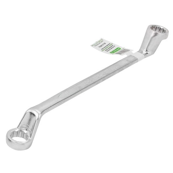 Ключ накидной отогнутый на 75грд. 17х19мм