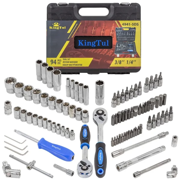 Набор инструментов 94 пр. 1/4''3/8''(6гр)(4-22мм)