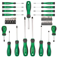 Отвертки в комплекте с битами, набор 39пр.