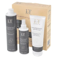 Набор косметики ''Увлажнение и защита''(шампунь,кондиционер,крем-спрей для волос)