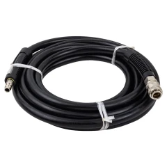 Шланг резиновый воздушный армированный с фитингами 10*15мм*5м