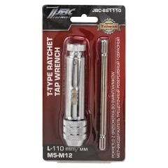 Метчикодержатель трещоточный Т-образный 110мм (М5-М12)