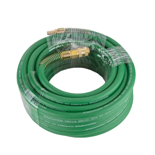 Шланг резиновый воздушный армированный с фитингами 10мм x 16мм x 15м