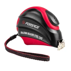 Рулетка 5мх25мм (магнитный зацеп, автоблокировка, двухкомпанентный корпус), в блистере