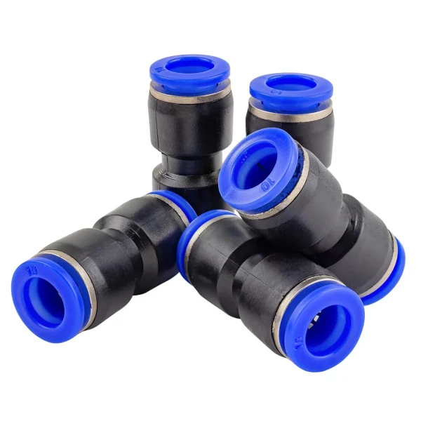 Фитинг для пластиковых трубок 10 x 10мм, к-т 5шт.