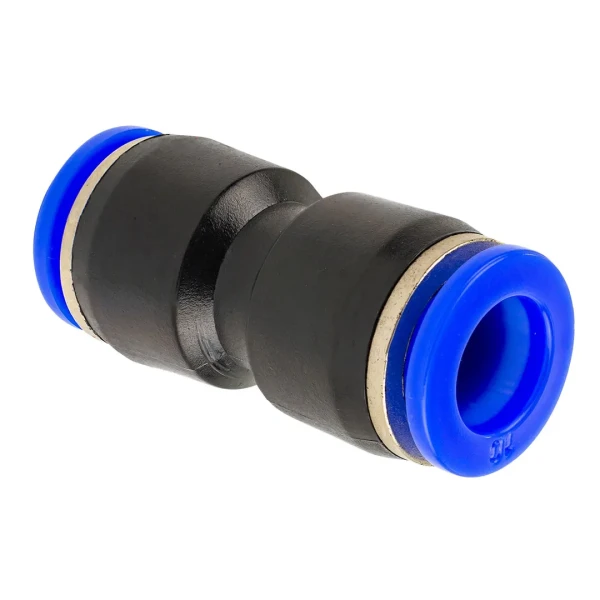 Фитинг для пластиковых трубок 10 x 10мм, к-т 5шт.