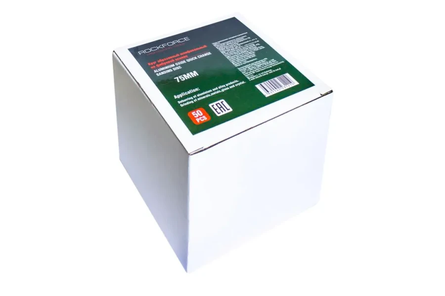 Круг абразивный шлифовальный 75мм (№120,красный)(к-т 50шт)