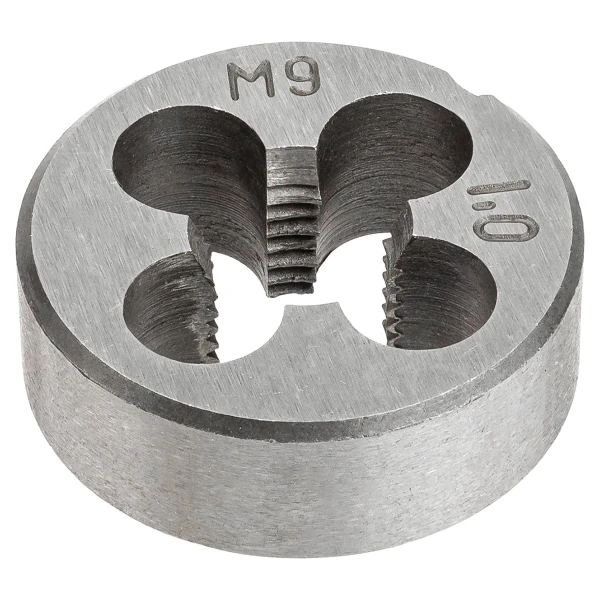 Плашка M9x1.0-Ø25мм, в пластиковом футляре