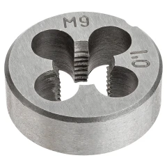 Плашка M9x1.0-Ø25мм, в пластиковом футляре