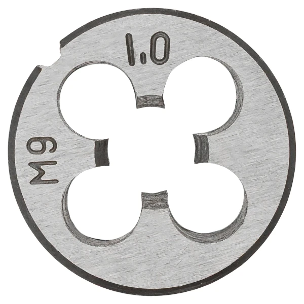 Плашка M9x1.0-Ø25мм, в пластиковом футляре