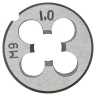 Плашка M9x1.0-Ø25мм, в пластиковом футляре