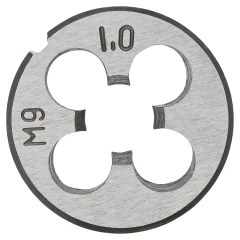 Плашка M9x1.0-Ø25мм, в пластиковом футляре