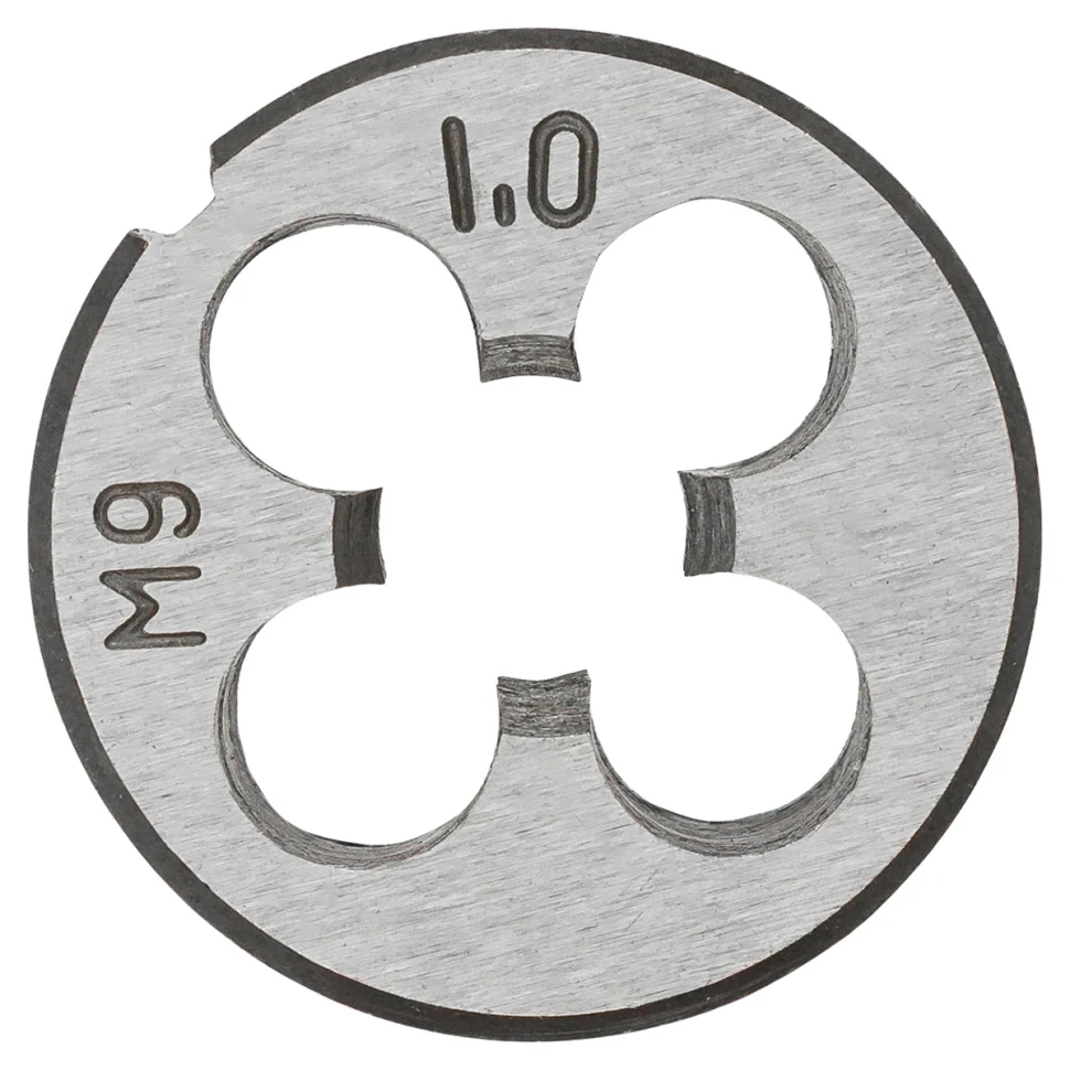 Плашка M9x1.0-Ø25мм, в пластиковом футляре