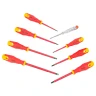 Набор отверток диэлектрических 8пр (SL3х75, SL4x100, SL5.5х125, SL6.5х150, PH0х60, PH1х80, PH2х100, индикаторная отвертка), в блистере