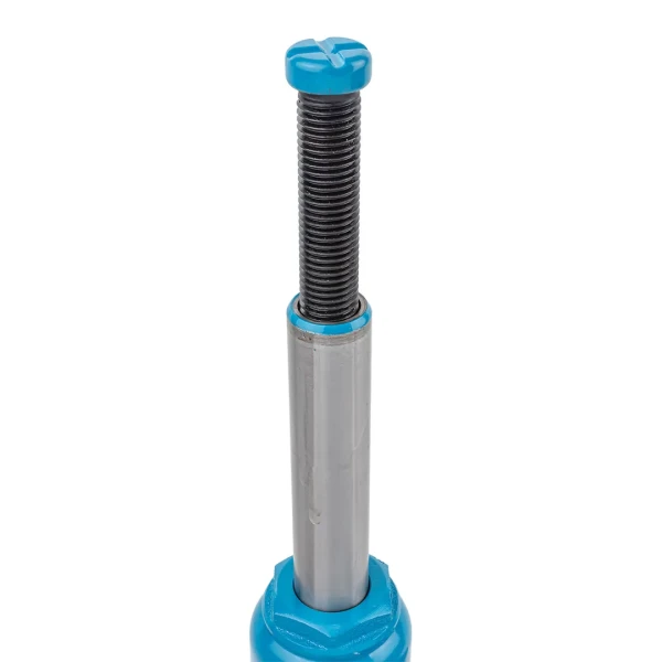 Домкрат бутылочный с клапаном 2т.(h min-158мм,h max-298мм, ход штока-90мм, ход винта-50мм)