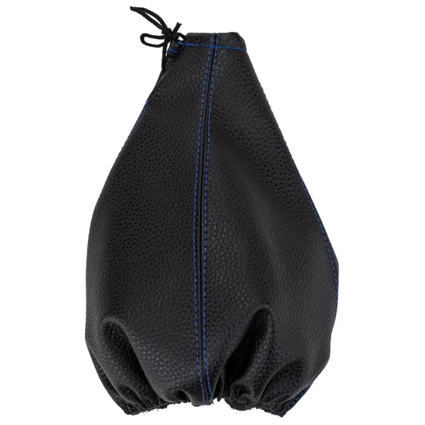 Чехол кулисы кожзам синяя строчка