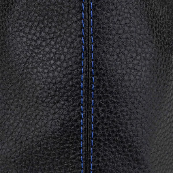 Чехол кулисы кожзам синяя строчка