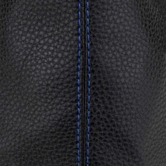 Чехол кулисы кожзам синяя строчка