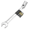 Ключ рожково-торцевой шарнирный 19мм