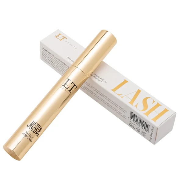 Ультрачерная тушь для ресниц с эффектом объема