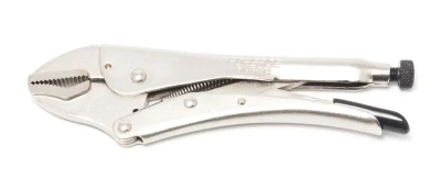 Зажим гейферный с нижней V-образной ''губкой''10''-250мм, в блистере