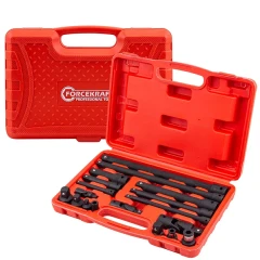 Набор удлинителей и адаптеров 18пр. 1/4''3/8''1/2''