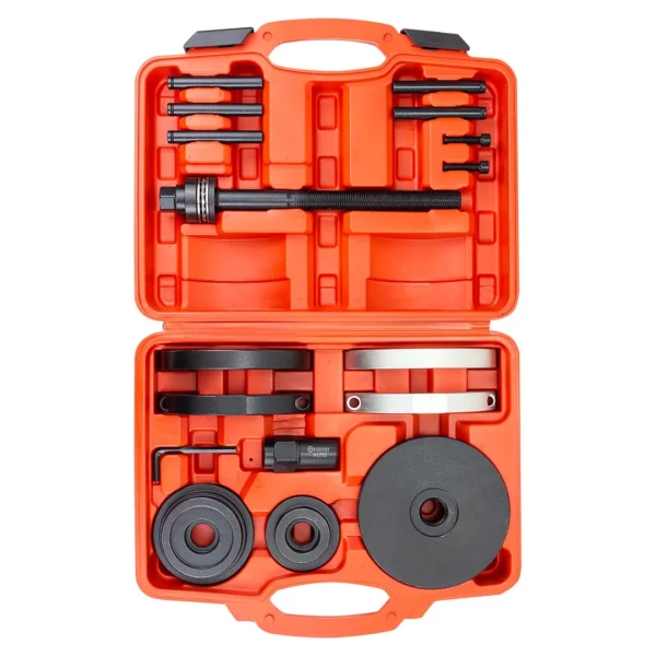 Набор инструментов для замены ступичных подшипников VW T5, Touareg, Multivan (диаметр 85мм) 17пр.