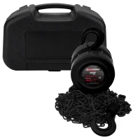 Лебедка механическая(таль) подвесная с фиксацией цепи натяжения, 1т (длина цепи - 3м) в кейсе