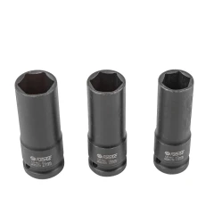 Набор головок ударных тонкостенных 3пр. 1/2''6-гр (17,19,21мм) в кейсе