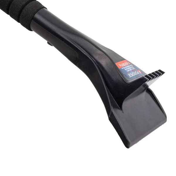 Щетка для снега телескопическая со скребком 80-100см