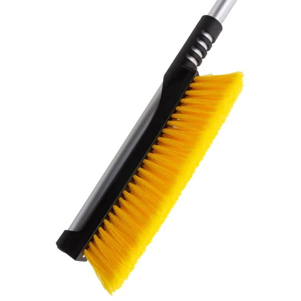 Щетка для снега телескопическая со скребком 80-100см