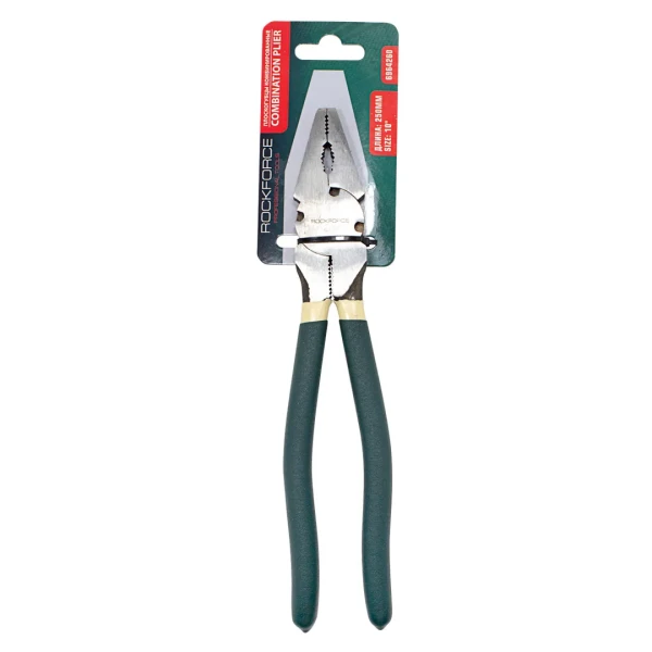 Пассатижи многофункциональные с усиленным шарнирным механизмом CR-V 10''(250мм),на блистере