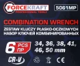 Набор ключей комбинированных 6пр.