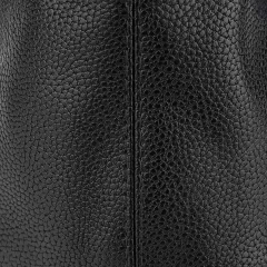 Чехол кулисы кожзам черная строчка