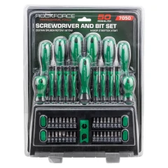Отвертки в комплекте с битами, набор 50пр.