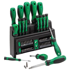 Отвертки в комплекте с битами, набор 50пр.