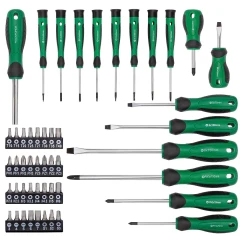 Отвертки в комплекте с битами, набор 50пр.