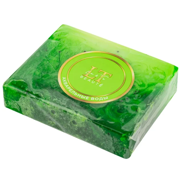 Мыло(+ уп)твердое ручной работы с добавлением эфирных масел ''Акварельные воды''