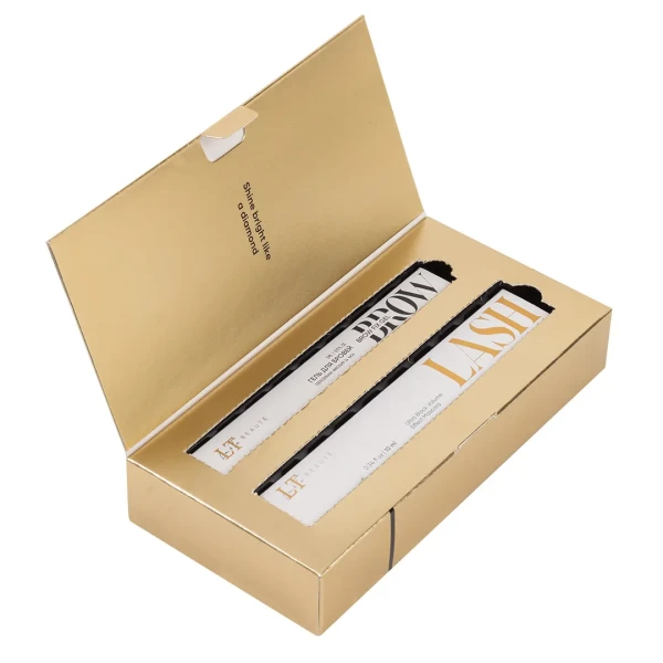 Набор ''Эффектный дуэт: ультрачерная тушь для ресниц и гель для бровей''