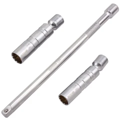 Набор торцевых головок для свечей зажигания 3/8''12гр