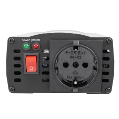 Инвертор (преобразователь напряжения) (max выход.мощность 300Вт, подключение - ''крокодилы'')