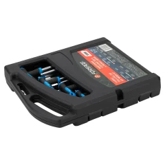 Набор ключей Т-образных TORX/6-гранныхс шаром,16пр.(Н:2,2.5х75, 3,4х100, 5,6х150, 8,10х200мм, Т:10,15х75, 20,25х100, 30,40х150, 45,50х200мм), в кейсе