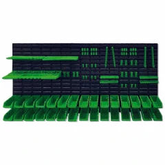 Настенный пластиковый стеллаж-органайзер для инструментов