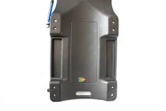 Лежак пластиковый подкатной на 6-ти колесах с паралоновым подголовником и фонарем на гибком удлинителе(490х1050мм, max нагрузка-135кг)